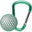 KeyGear Sporty Carabiner, Golf Ball, 50-KEY0234-37, Green 50-KEY0234-37