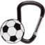KeyGear Sporty Carabiner, Soccer, 50-KEY0231-01, Black 50-KEY0231-01