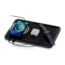 KeySmart ChargeTray 3-in-1 Wireless Charging Accessory Tray, Black, KS504-BLK