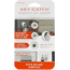 KeySmart KeyCatch Mag Key Hanger, Set Of Three, Universal Magnet Holds Up To 3 Lbs, 3M Tape Peel And Stick Back, KS190-3PK