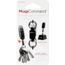 KeySmart MagConnect Magnetic Quick Connect, Black, KS814-BLK