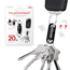 KeySmart MagConnect Pro Locking Magnetic Quick Connect, Black, KS847-BLK