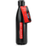 KeySmart Stainless Steel Water Bottle, Black, KS357-BLK