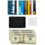 KeySmart Urban Union Slim Wallet, Black, KS836-BLK