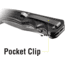 Kilimanjaro Gear Annex Folding Knife,3.5in, Black G10 Handle, Black Tanto ComboEdge Blade KJ910031