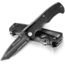 Kilimanjaro Gear Annex Folding Knife,3.5in, Black G10 Handle, Black Tanto ComboEdge Blade KJ910031