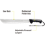 Kilimanjaro Gear BM21 Machete w/Saw Back,21 in KJ910040