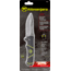 Kilimanjaro Gear Kibo Folding Knife,3.5in, Black Handle, Black ComboEdge Blade KJ910092