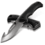 Kilimanjaro Gear Victus Folding Knife,3.5in w/ Gut Hook, Black Handle, Black Plain KJ910049