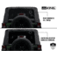 King 4WD Replacement Soft Top, Jeep Wrangler JK 2 Door 2007 - 2009, w/ Tinted Windows, Black Diamond, 14010335