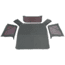 King 4WD Replacement Soft Top, Jeep Wrangler TJ 1997 - 2006, w/o Upper Doors, w/ Tinted Windows, Black Diamond, 14010235