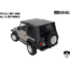 King 4WD Replacement Soft Top With Tinted Upper Doors, TJ, Black Diamond, 14010135T