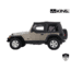 King 4WD Replacement Soft Top With Tinted Upper Doors, TJ, Black Diamond, 14010135T