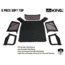 King 4WD Replacement Soft Top With Tinted Upper Doors, TJ, Black Diamond, 14010135T