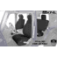 King 4WD Seat Covers, Jeep Wrangler Unlimited JK 4 Door 2007, Neoprene, Black/Black, 11010501