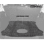 King 4WD TPE Form Fitting Cargo Liners, Jeep Wrangler Unlimited JK 4 Door 2015 - 2018, 1-Piece, Sub Woofer Cut, Black, 28020301