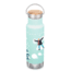 Klean Kanteen 12oz Insulated Classic Bottle w/ Bamboo Cap, Snow, 1010925
