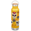 Klean Kanteen 20oz Insulated Classic Bottle w/ Bamboo Cap, Skulls, 1010924