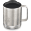 Klean Kanteen Camp Mug, Mountain- Brushed Stainless, 12oz, 1009748