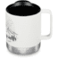 Klean Kanteen Camp Mug, Mountain- Matte White, 12oz, 1009751