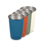 Klean Kanteen Steel Pint 16oz, 4 Pack, Partake, 1010588