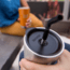 Klean Kanteen Straw Lid For Pints and Tumblers, Black, 1005717