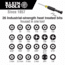 Klein Tools 27in1 Multi-Bit Tamperproof Screwdriver, Black/Yellow, 32307