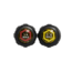 Klein Tools 2Piece Nut Driver Set, Magnetic Nut Drivers, 3In Shafts, Black/Yellow, 630M