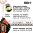 Klein Tools 7.5 Meter Tape Measure, Magnetic Double-Hook, Orange/Black, 9375