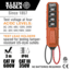 Klein Tools AC/DC Voltage Tester, Orange/Black, ET45