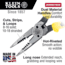 Klein Tools All-Purpose Needle Nose Pliers, Spring Loaded, Cuts, Strips, 8.5In, Yellow/Black, J206-8C