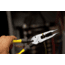 Klein Tools All-Purpose Needle Nose Pliers, Spring Loaded, Cuts, Strips, 8.5In, Yellow/Black, J206-8C