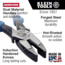 Klein Tools Linemans Pliers, Journeyman Handle, 9In, Light Blue/Black, J2000-9NE