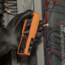 Klein Tools TRMS Auto-Ranging Slim Digital Multimeter, 600V, Temp, Orange/Black, MM450