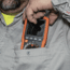 Klein Tools TRMS Auto-Ranging Slim Digital Multimeter, 600V, Temp, Orange/Black, MM450