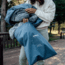 Klymit Homestead Cabin Comforter Blanket, Blue, Regular, 13HCBL01C
