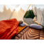 Klymit Insulated Static V Sleeping Pad, Safron, Regular, 1409834