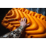 Klymit Insulated Static V Ultralite Sleeping Pad, Orange, Regular, 06IUOR02C