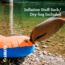 Klymit LiteWater Dinghy LWD Packraf, Orange, Regular, 14LDBL02C