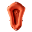 Klymit LiteWater Dinghy Packraft-Sea Blue/Fire Orange