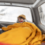 Klymit Nest Cold Weather Sleeping Bag Liner, Orange, Large, 13NCOR01C