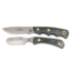 Knives of Alaska Alpha Wolf D2, Muskrat Combo Stag Handle Knives, Black, 00362FG