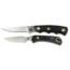 Knives of Alaska Jeager D2 Cub Combo Knives, Suregrip Handle, Black, 00256FG