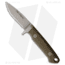 Knives of Alaska Legacy Fixed Blade Knife, 3.25in, D2, Drop Point Blade, G-10, OD Green Handle, OD Green/Dark Gray, 8.00 inch, BHQ-196930