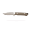 Knives of Alaska Legacy Fixed Blade Knife, 3.25in, Magnacut Stainless Steel, Drop Point Blade, OD G10, Olive Drab Green, 00966FG