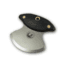 Knives of Alaska Magnum D2 Steel Ulu, Black 00122FG