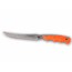 Knives of Alaska Steelheader 440C Fillet Knife, Suregrip Handle, Hunters Orange 00316FG