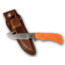 Knives of Alaska Trekker Series Whitetail Hunter D2 Knife, Suregrip Handle, Hunters Orange 00178FG