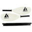 Kokopelli Packraft Alpine Lake Paddle w/ Paddle Carry Bag, 4-Piece Breakdown, 220 CM, White, 23-20901-09
