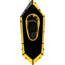 Kokopelli Packraft Packraft Rogue Spraydeck w/ Tizip, Yellow, KO-AS-RGSD-ZY